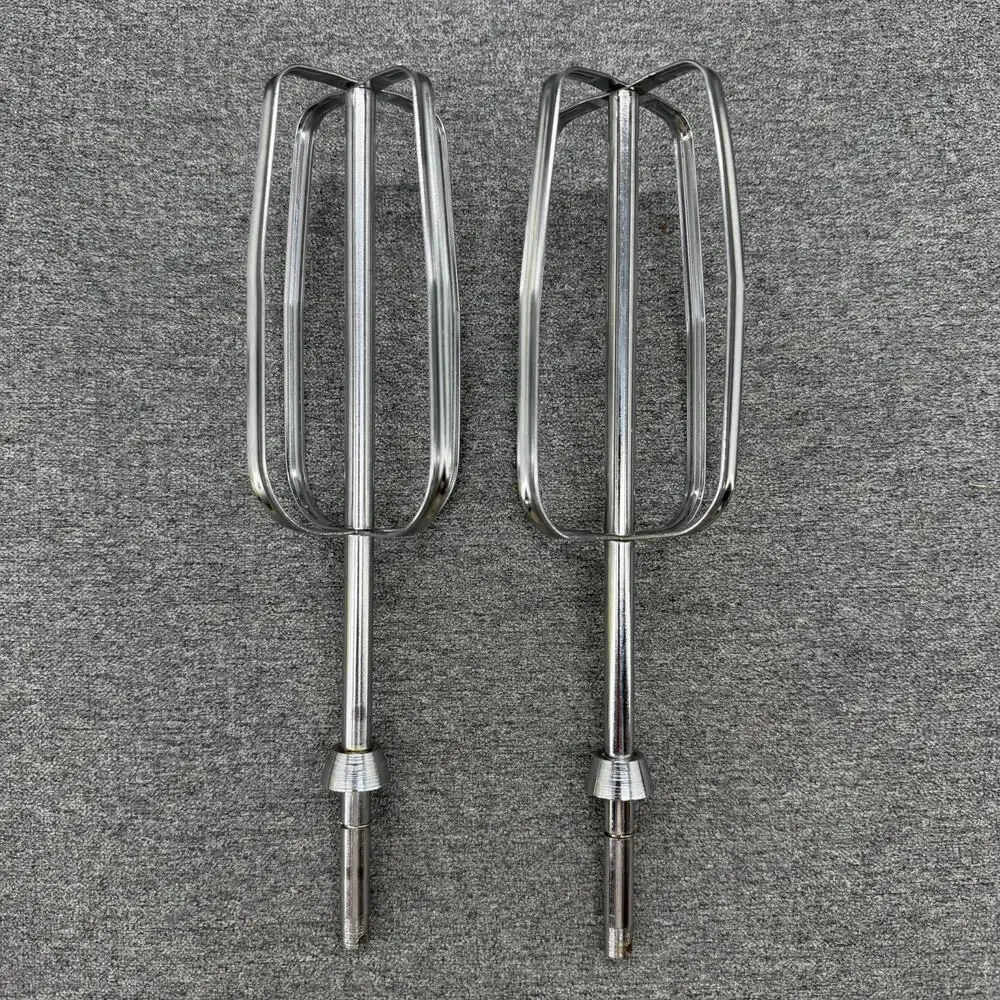 Pair of LARGE Metal Stand Mixer Beaters 7